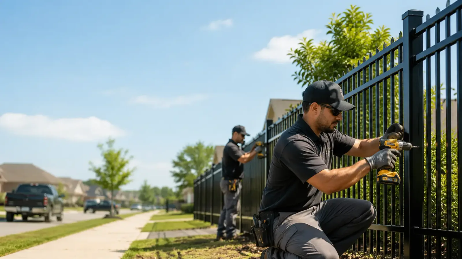 Metal Fence Installation in Maineville, OH